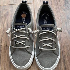 Practically new Sperry pier wave LTT grey size 7